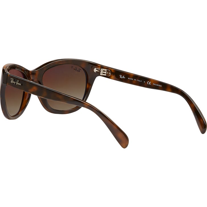 Ray Ban RB4216 56mm Light Havana Frame Brown Gradient Lens Sunglasses JZZ1344 RB4216 Polarized Sunglasses in Light Havana and Brown  main image 2