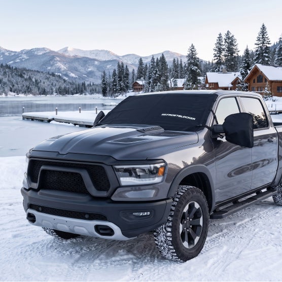 Frostblocker Winter Windshield Cover 2-pack, XL Black | Costco