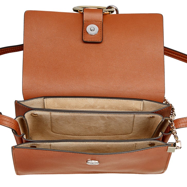 Chloe Faye Sm Shoulder Bag, Tan | Costco
