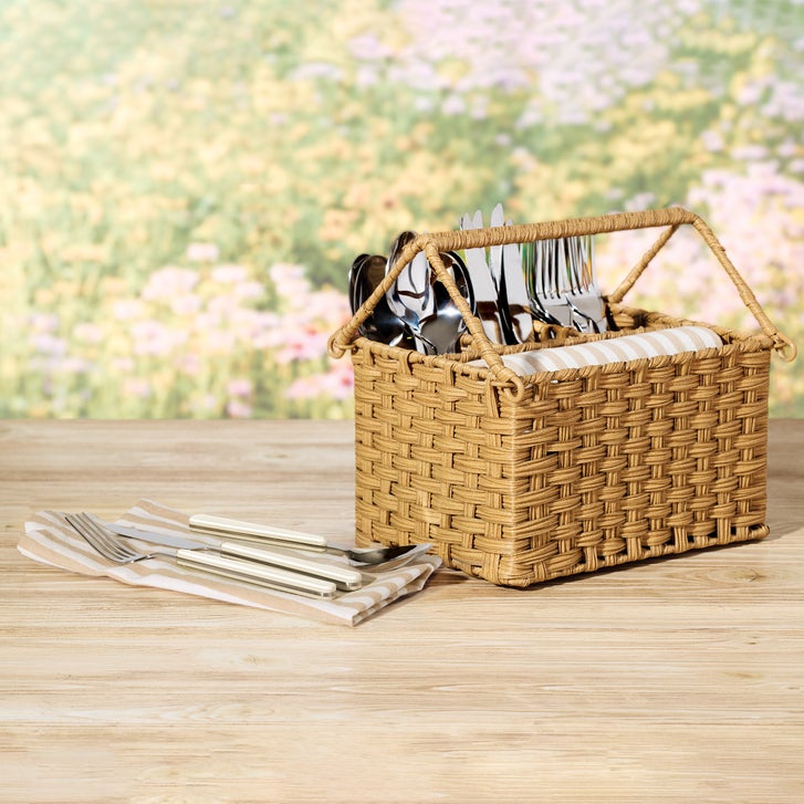 Oneida 24-piece Flatware Set with Caddy | Costco