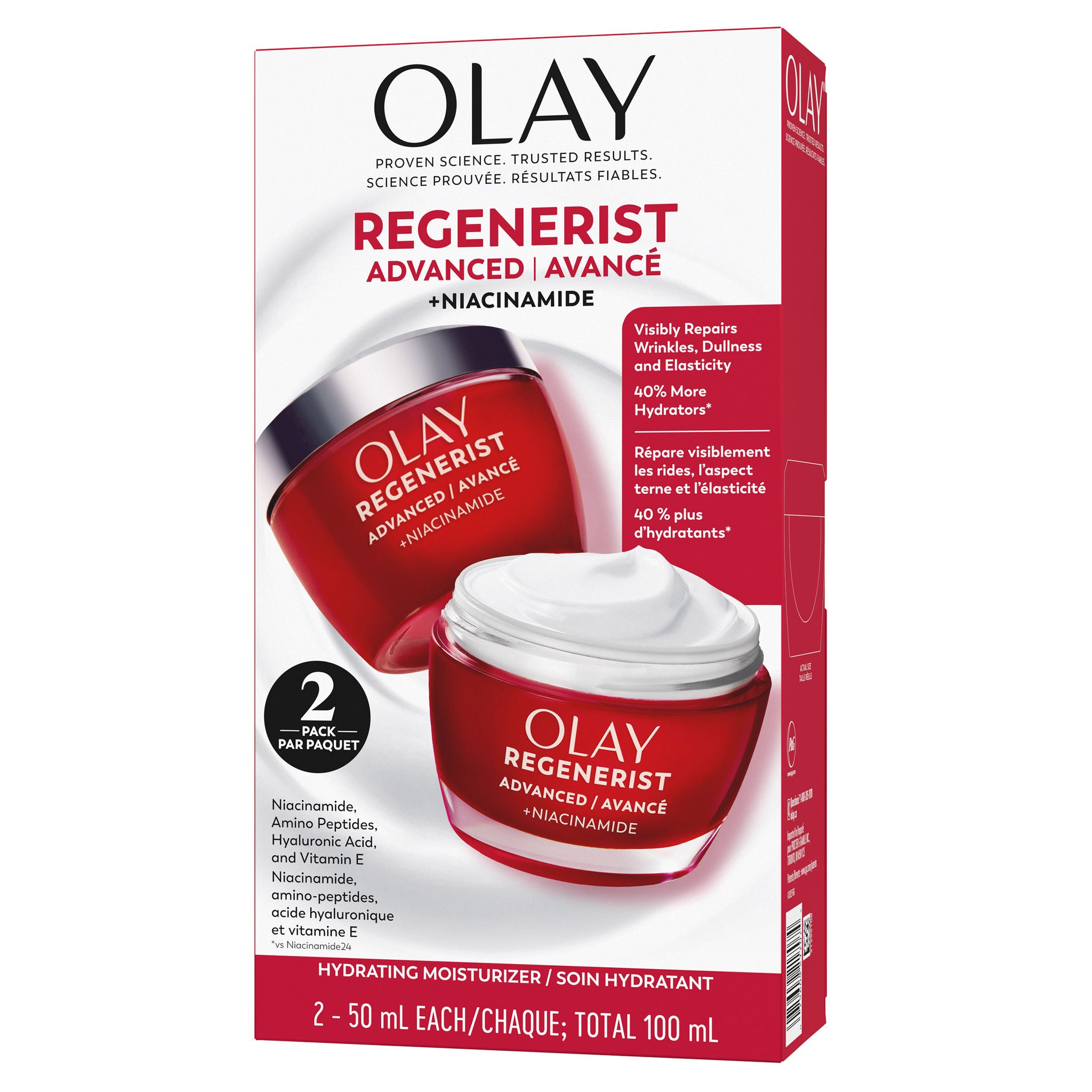 Olay Regenerist Advanced + Niacinamide, 2 x 50 mL | Costco