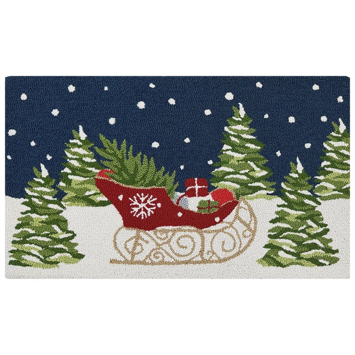 Holiday Hooked Accent Rug, 22” x 38” | Costco