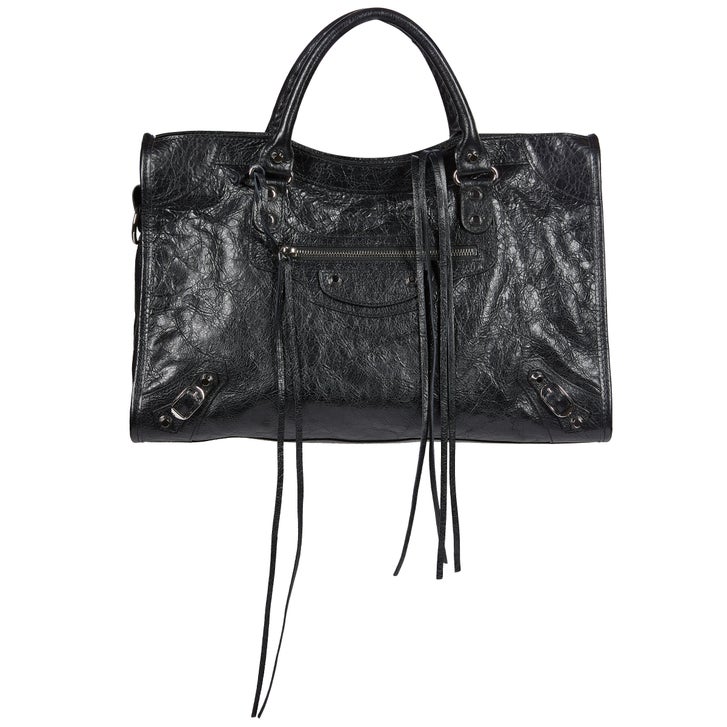 Balenciaga Classic Double Handle Tote, Black | Costco