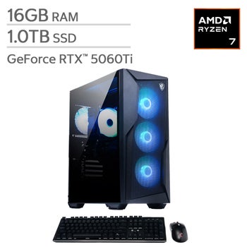 MSI Codex Z2 Gaming Desktop – AMD Ryzen R7-8700F - GeForce RTX