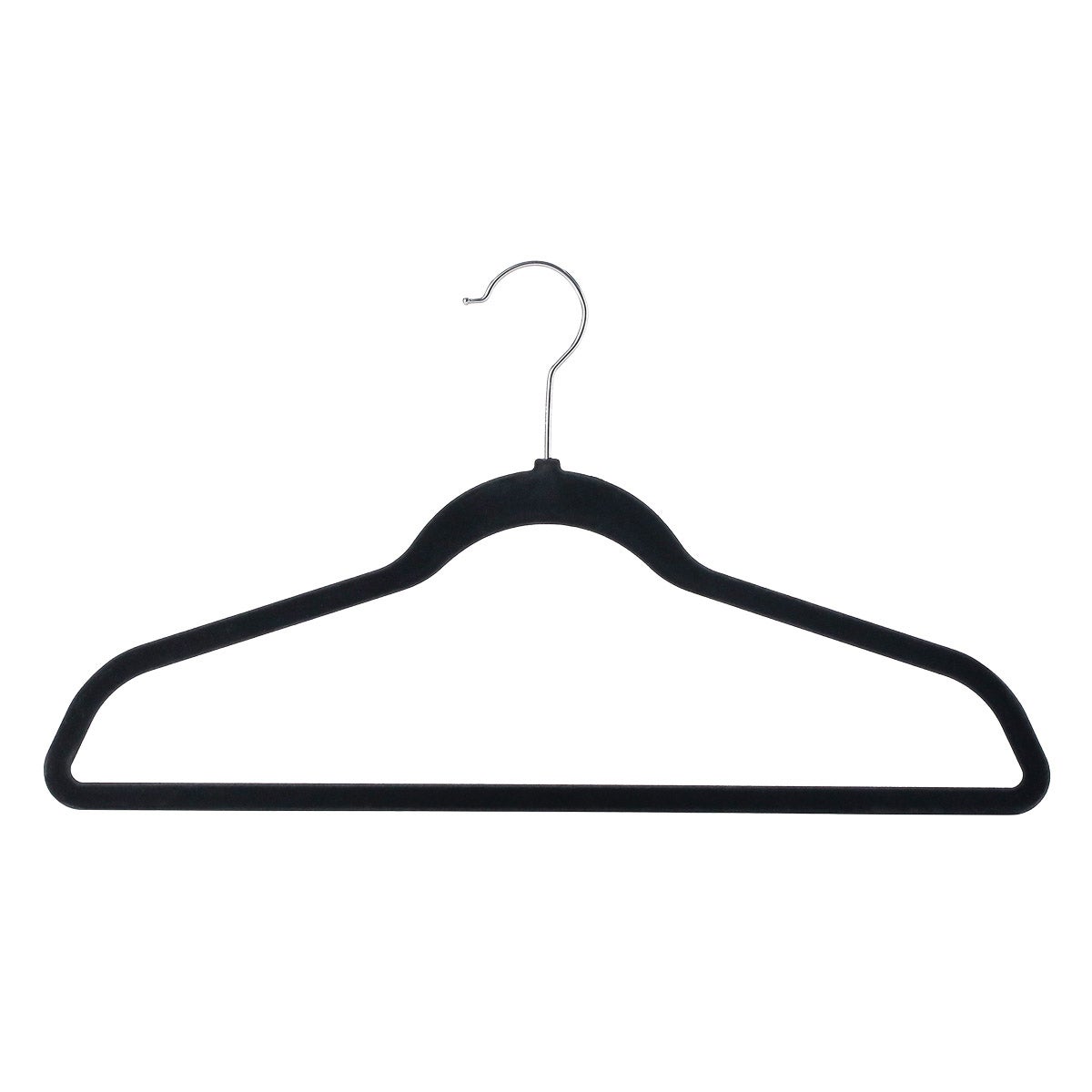 Flocked Hangers, 100-pack