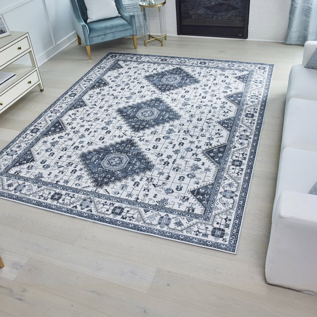 Wyatt & Ash Washable Indoor Area Rug, Cyrus 9' x 12' | Costco