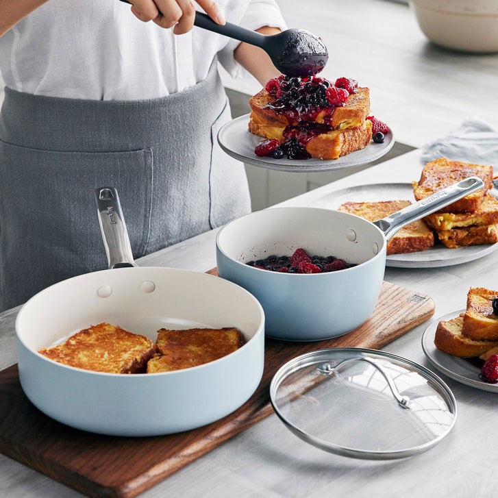 GreenPan Padova Pro Ceramic Nonstick 10-piece Cookware Set | Costco