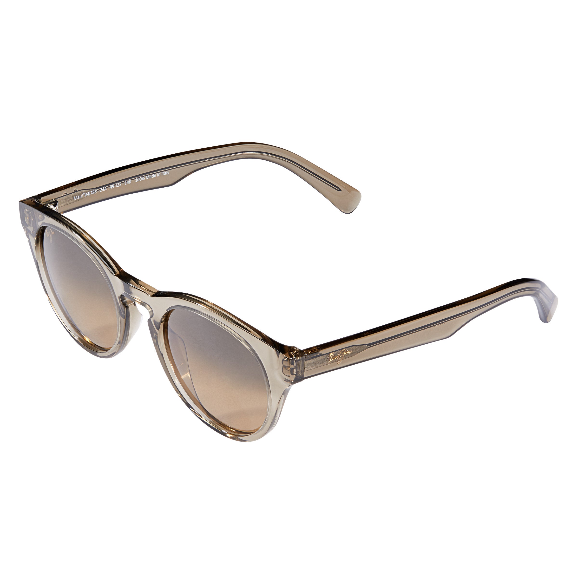 Maui Jim Dragonfly HS788-24A Translucent Taupe Polarized