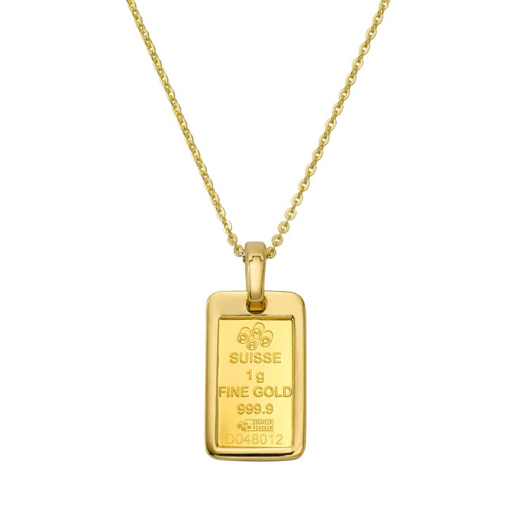 ラジャス純金箔イオンゴールド99.99%一箱、 ラジャスビューティーバー付き 1 Gram Pure Gold Bar PAMP Suisse Lady Fortuna with 18kt Yellow