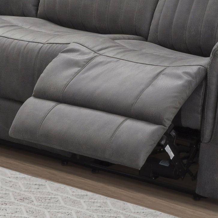 Garcelle 2-piece Fabric Power Reclining Set with Power Headrests