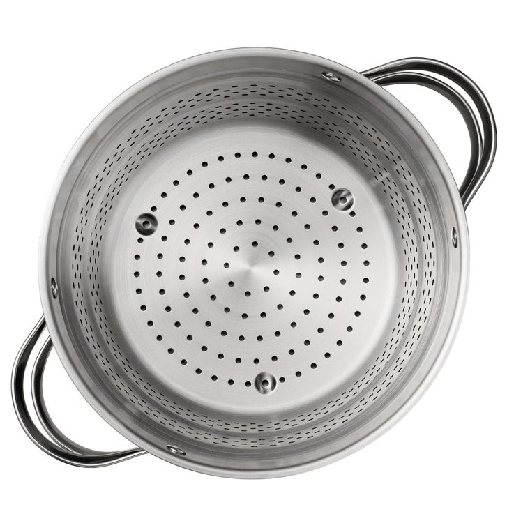 Tramontina 8-Quart Stainless Steel Tri-ply Base Multicooker with