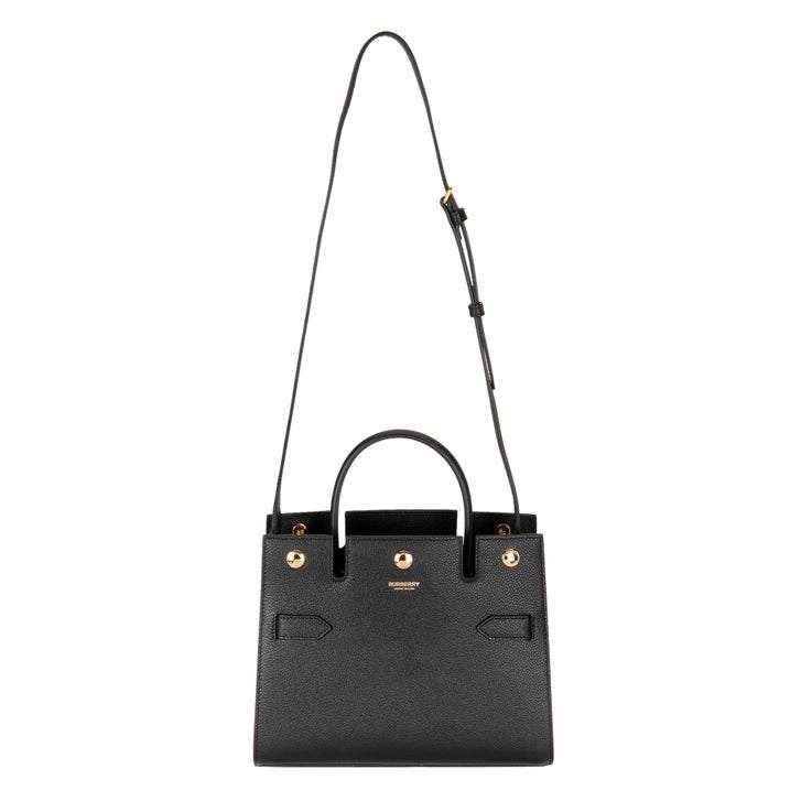 Burberry Mini LTHR Title Bag, Black | Costco