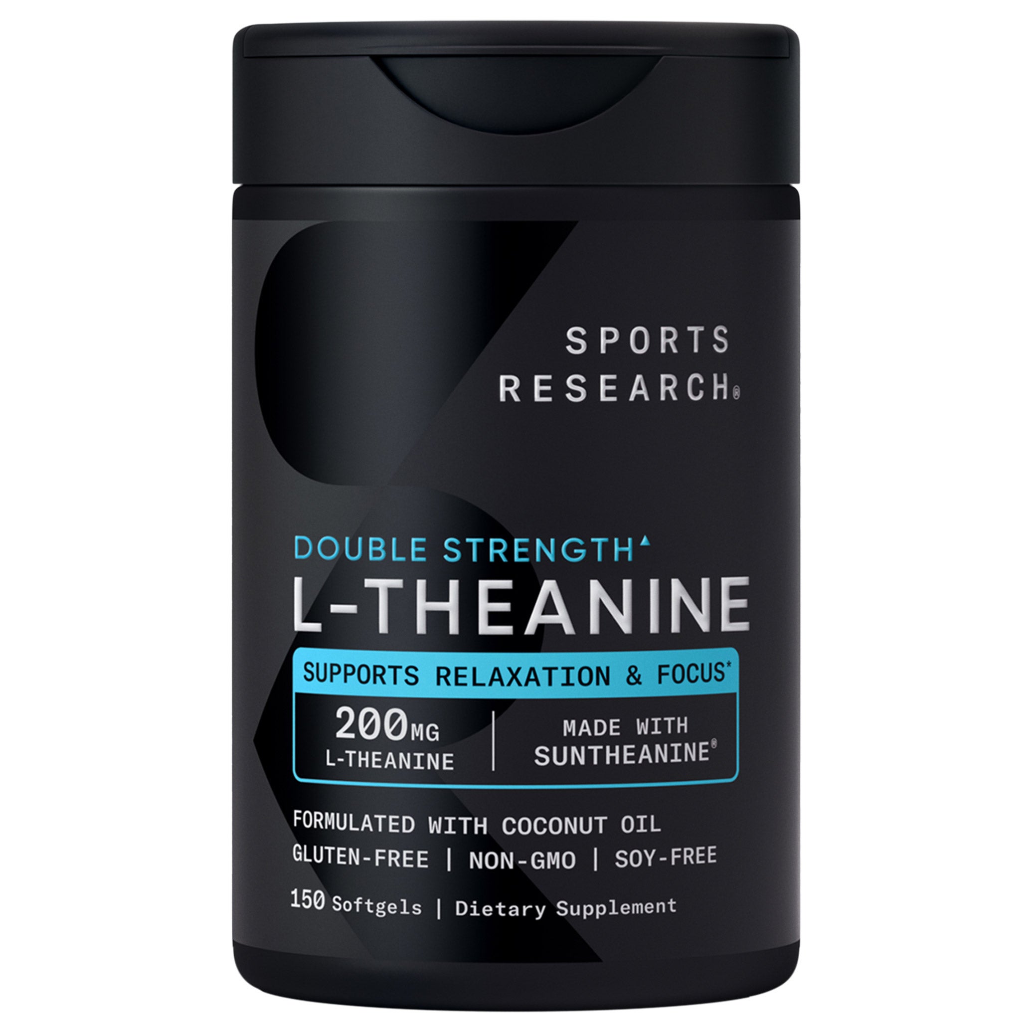 Sports Research L-Theanine Suntheanine 200 mg