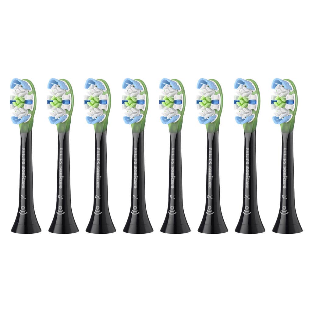 Philips Sonicare RC Radiant & Clean All-In-One Replacement Electric Toothbrush Heads, Soft Bristle, 8-pack