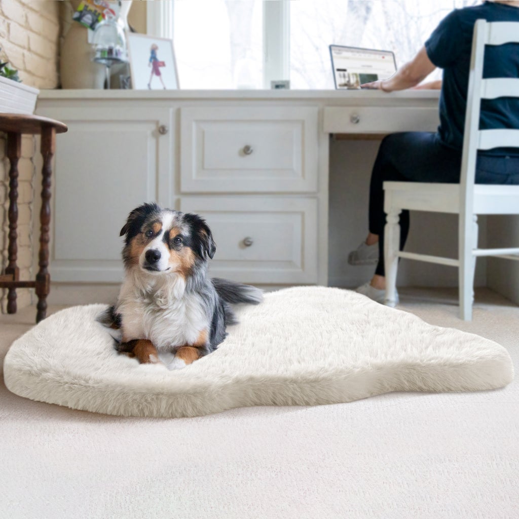 Brentwood Originals, Faux Fur Memory Foam Pet Mat, 35