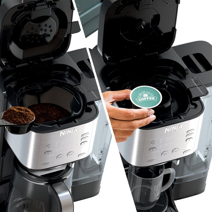 【極上品】Harald Lorenz #2 No.2 4/4 2017年製 Ninja DualBrew Grounds & Pods Hot & Iced Coffee Maker with Rapid
