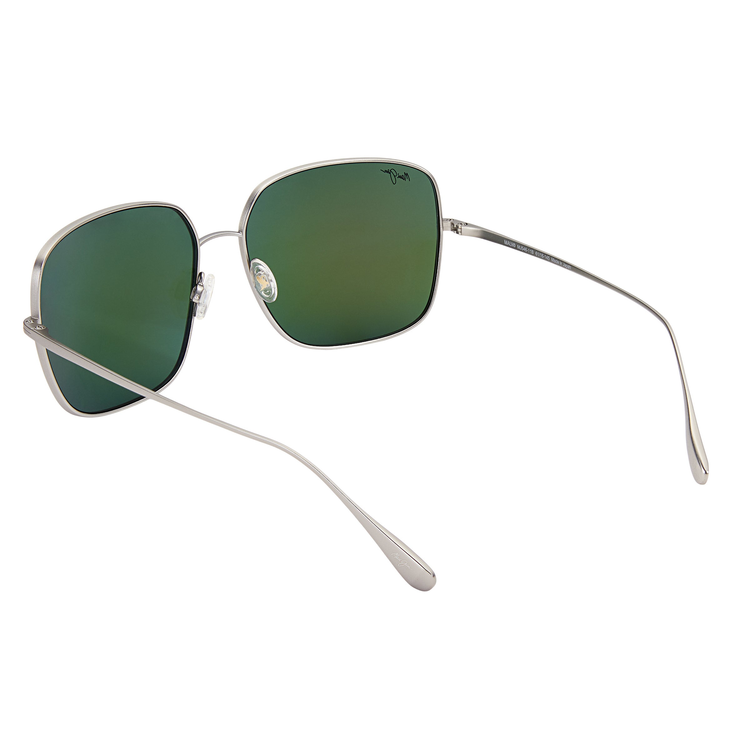 Maui Jim Triton B546-11B Titanium Blue Hawaii Polarized Sunglasses