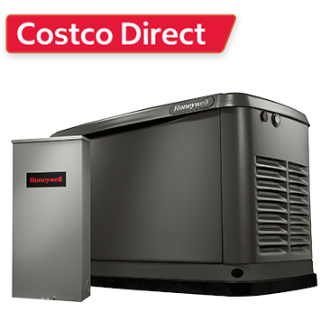 Honeywell 22kW Home Standby Generator with Transfer Switch