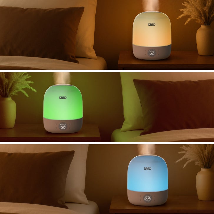 DREO Ultrasonic Cool Mist 0.8 Gal. Humidifier, 2-pack | Costco