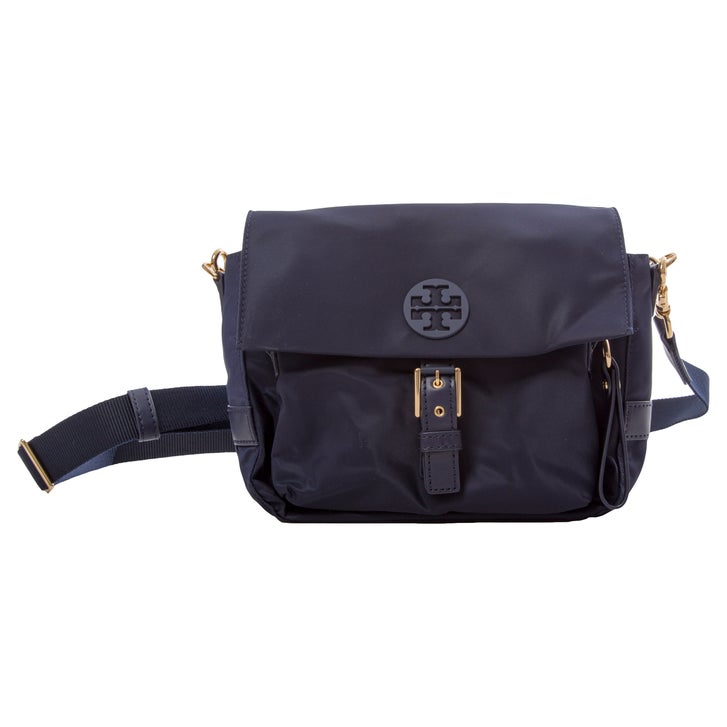 Tory Burch ショルダーバッグ ネイビー Tory Burch Tilda Nylon Crossbody, Navy | Costco