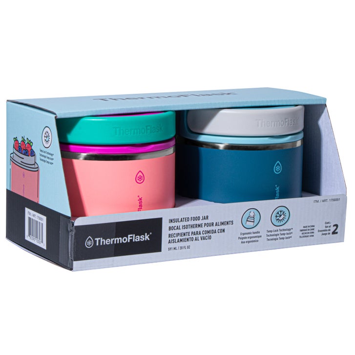 Thermoflask 590 ml (20 oz) Insulated Food Jar, 2-pack | Costco
