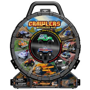 Crawlers Vehicles Motorized 4x4s Storage Case Playset