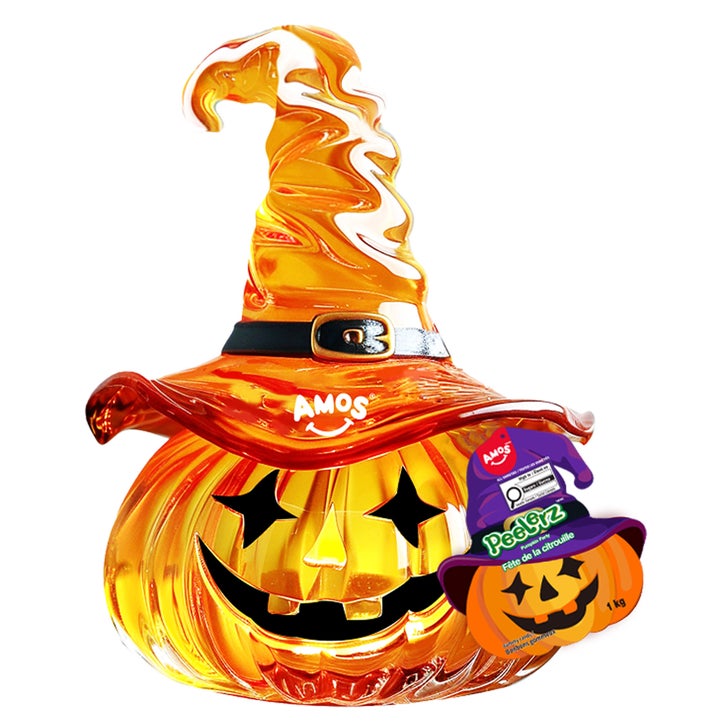 Amos Peelerz Pumpkin Party Gummy Candy Mix, 1 kg | Costco