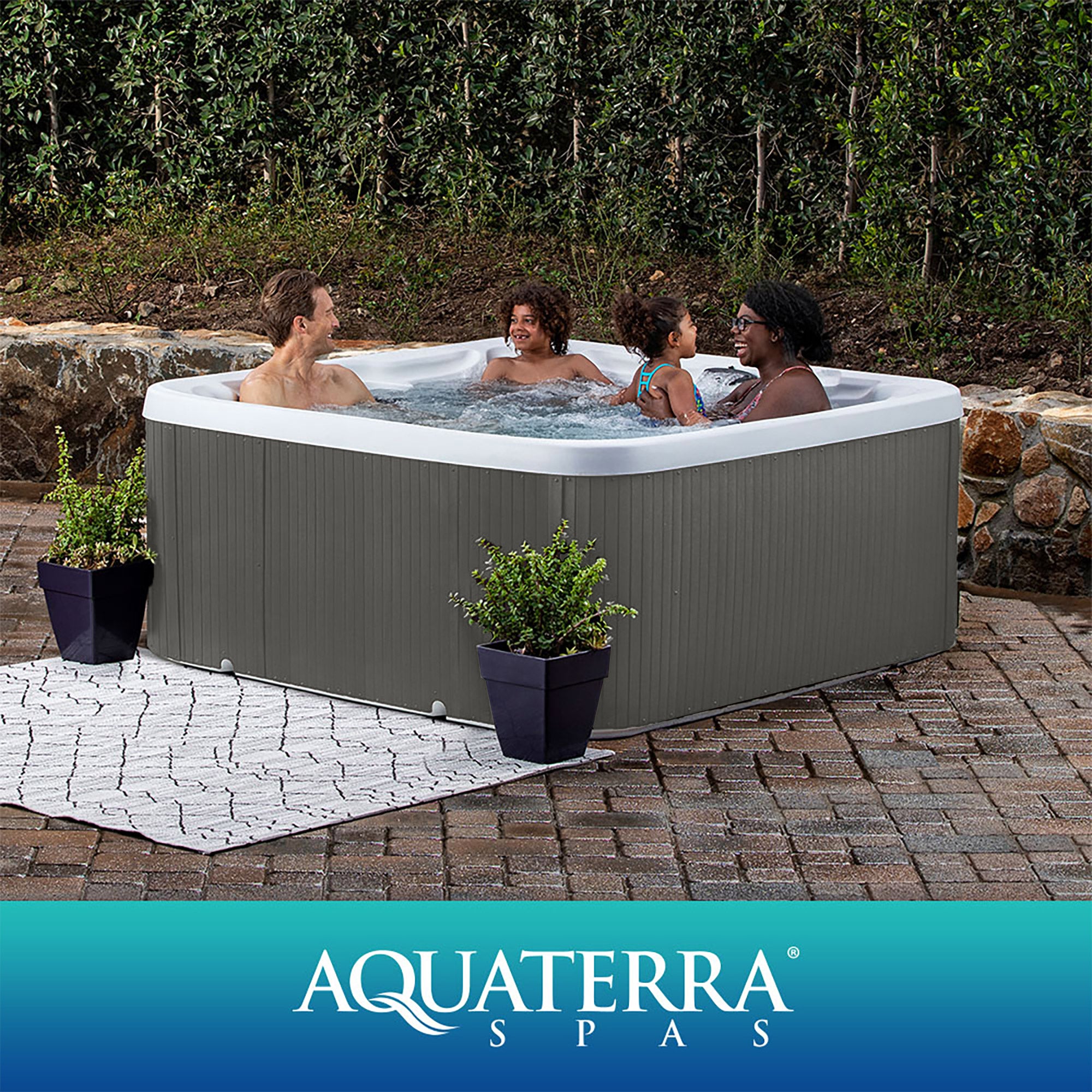 Aquaterra Spas Montecito 45-Jet, 6-Person Rotomolded Spa