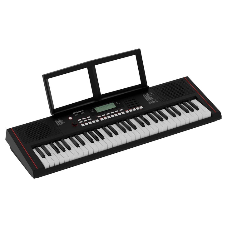 Roland E-X10 Arranger Keyboard with Music Rest and Power Adapter Roland E-X10 Arranger Keyboard with Music Rest and Power Adapter