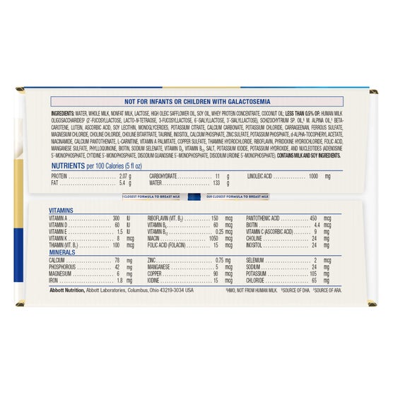 Similac 360 Total Care Whole Milk Ready-to-Feed Infant Formula, 8 fl oz ...