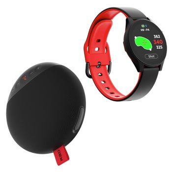 Rad Golf Watch+ GPS Golf Smartwatch and Sound GPS Golf Speaker