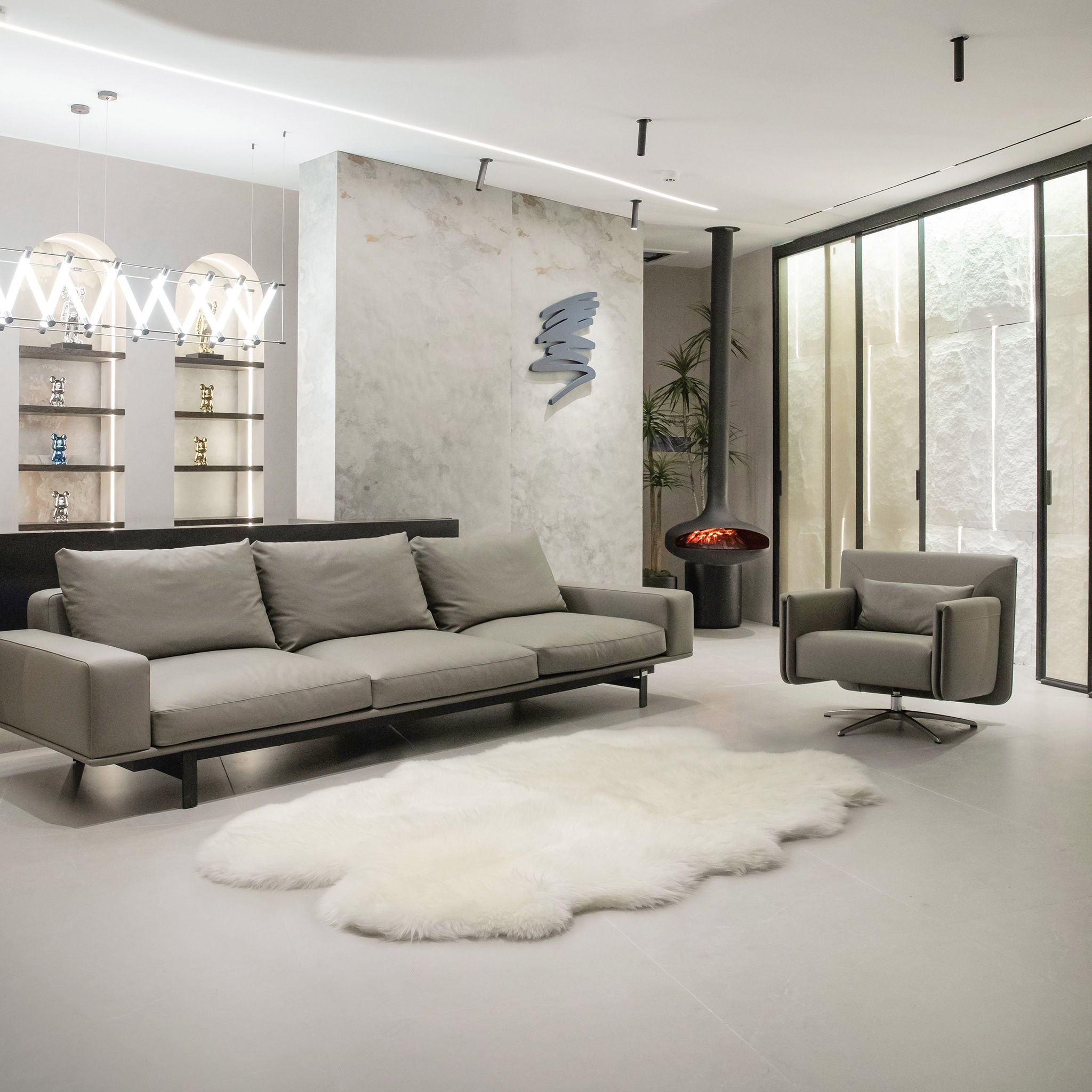 Windward Sheepskin Rug, 43
