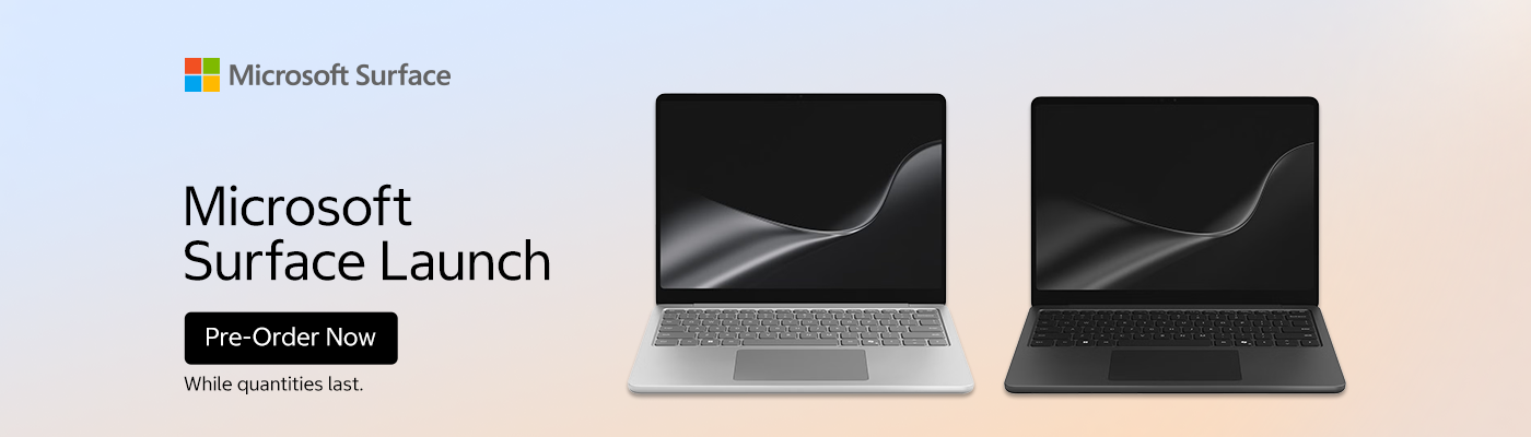 Microsoft Surface Launch. Pre-Order Now. While quantities last.