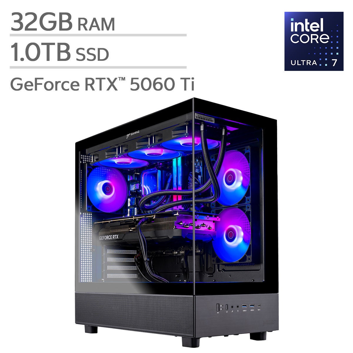 Skytech Azure 3 Gaming DT — Intel Core Ultra 7 265K — Nvidia RTX