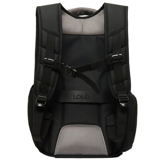 Lole Quilted Backpack Black Padded Laptop Sleeve Commuter Travel Hike New Lole Backpack | Costco main image 4