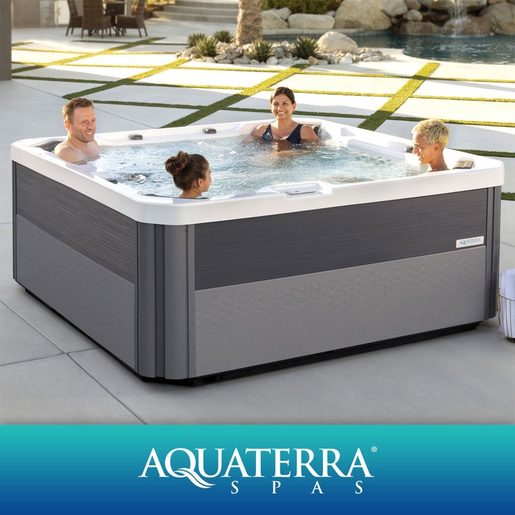 Aquaterra Spas Viceroy 72-jet, 6 or 7-person Acrylic Spa | Costco