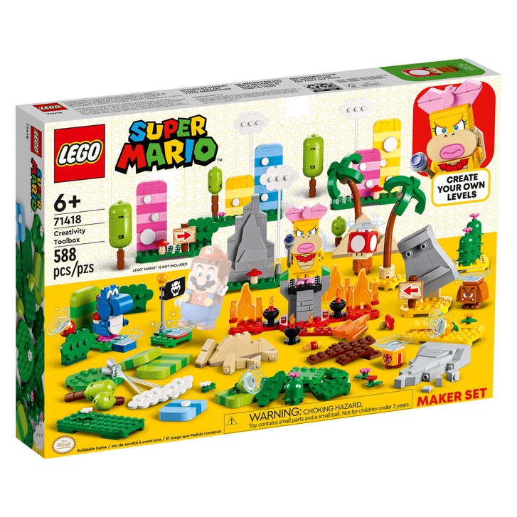 マリオ LEGO Super Mario Creativity Toolbox Maker Set - 71418 | Costco