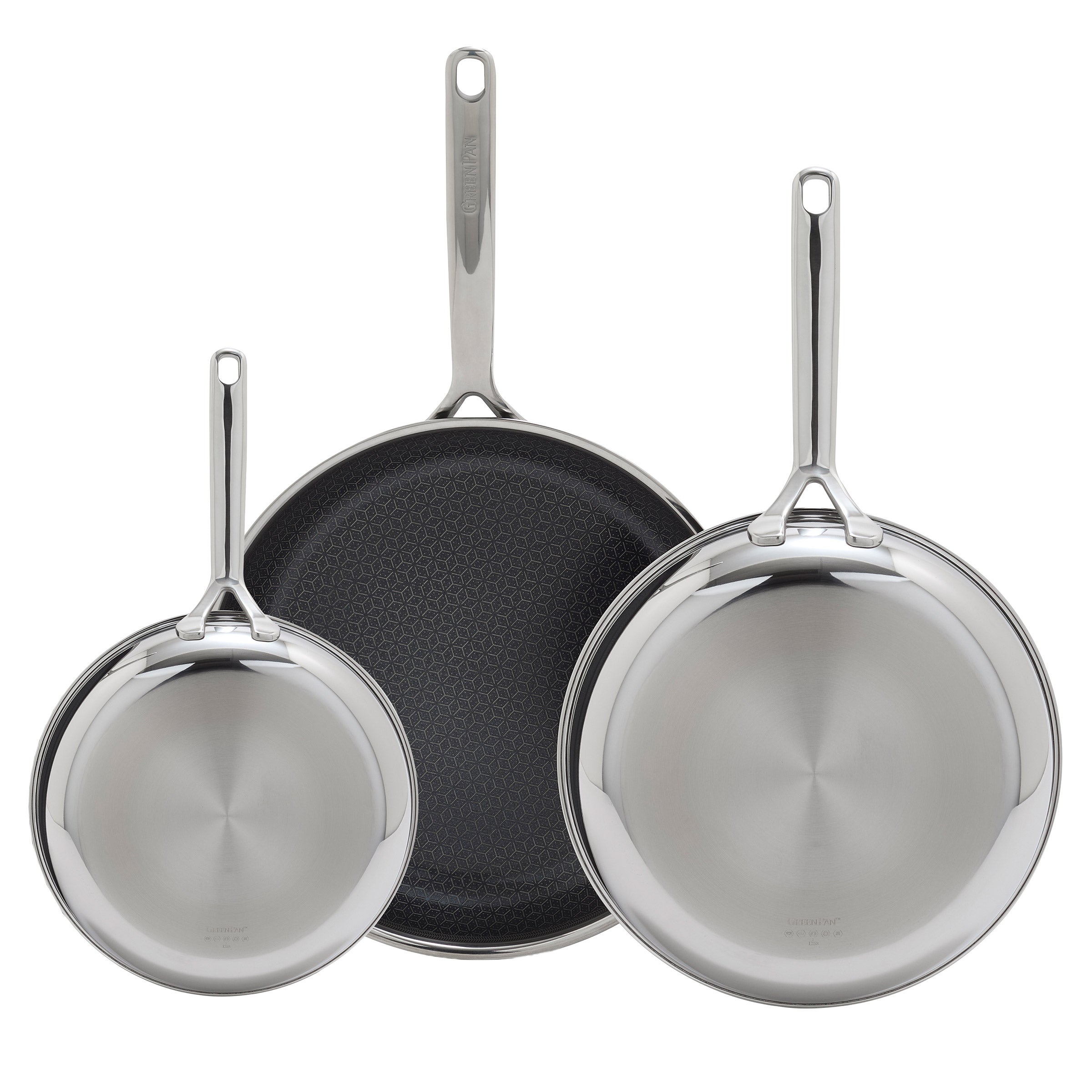 GreenPan 3-Piece Spectra Hybrid Frypan Set