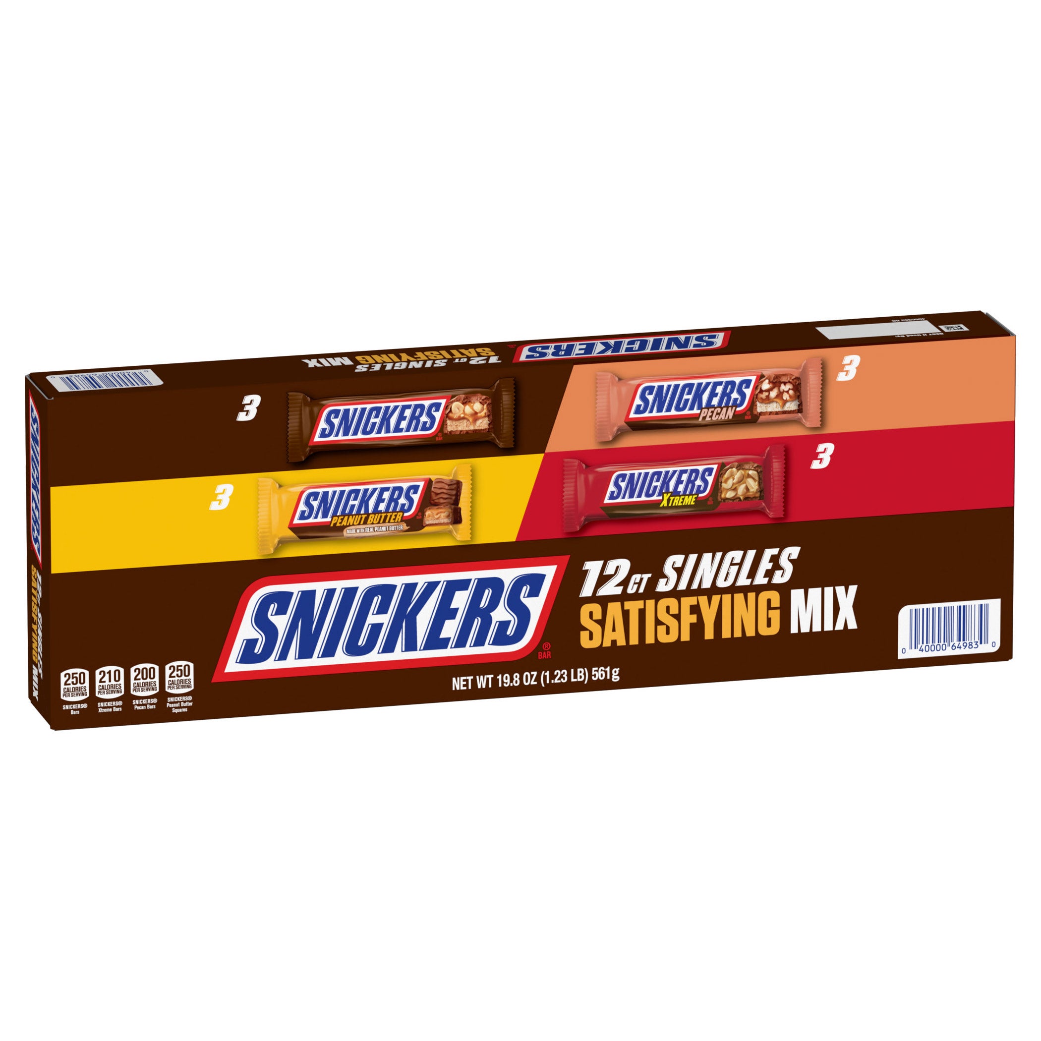 Snickers Satisfying Mix Variety Pack, 12-count