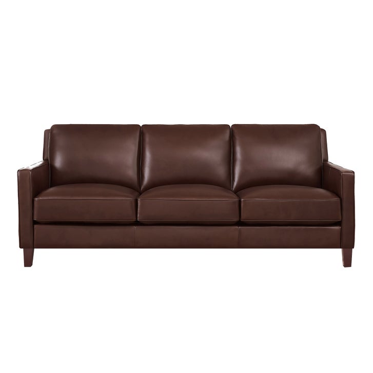 Prospera Home West Park Top-grain Leather Sofa and Loveseat | Costco