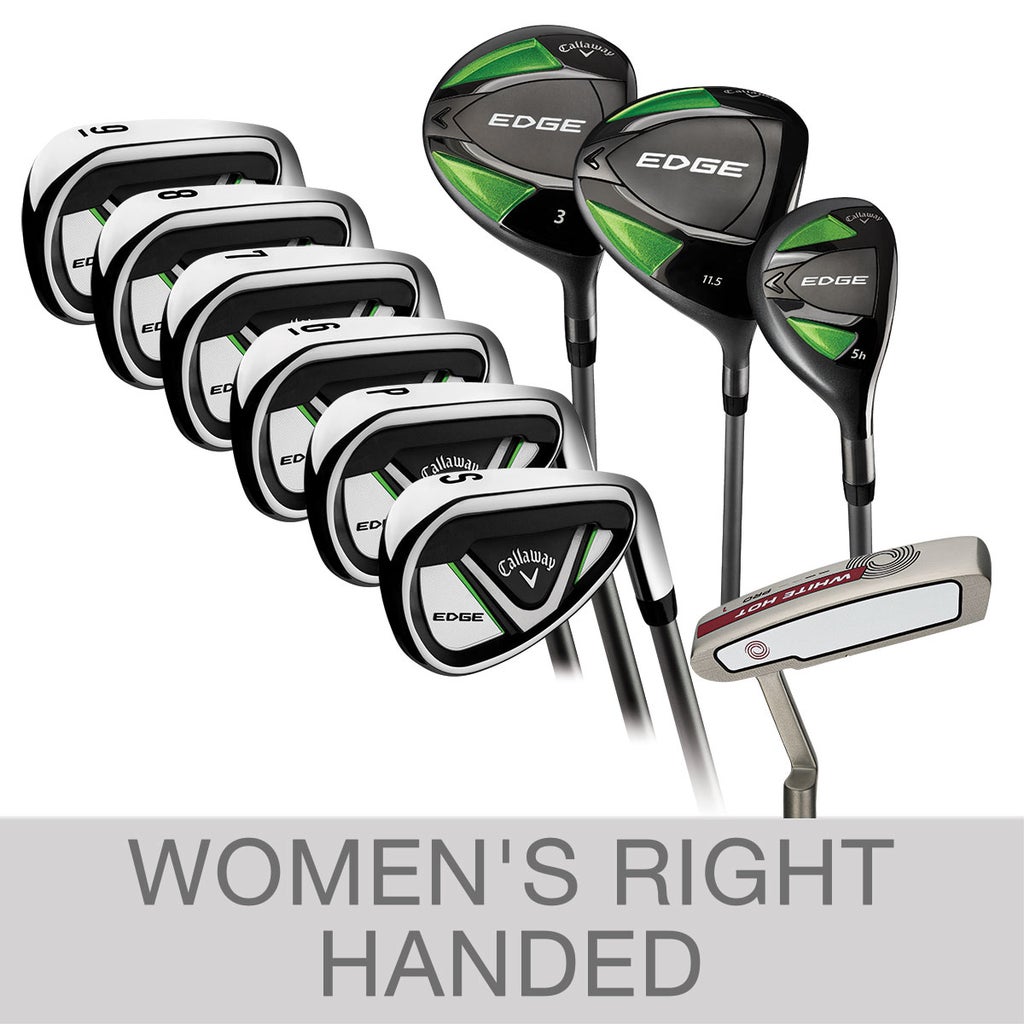 Callaway EDGE 10本クラブセット Callaway Edge 10-piece Women's Graphite Golf Club Set, Right