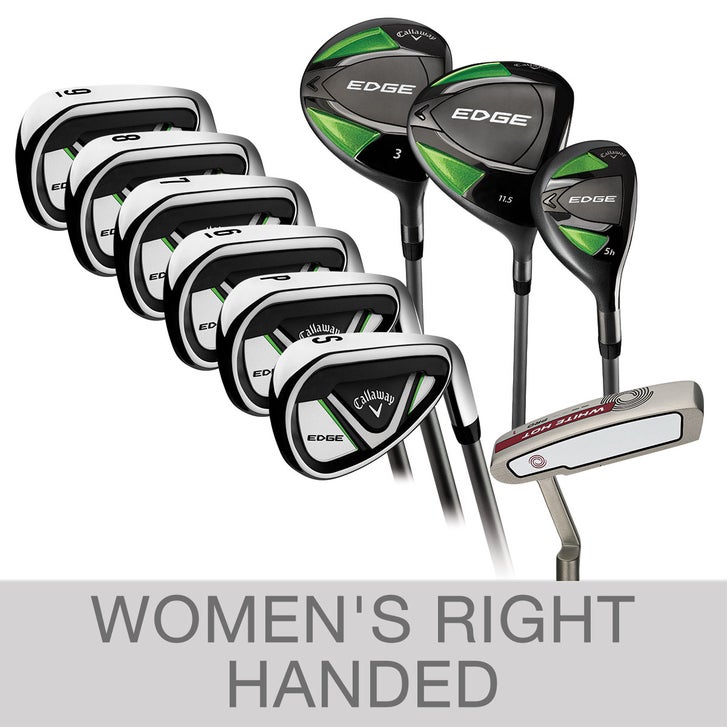 Callaway Edge 10-piece Women's Graphite Golf Club Set, Right