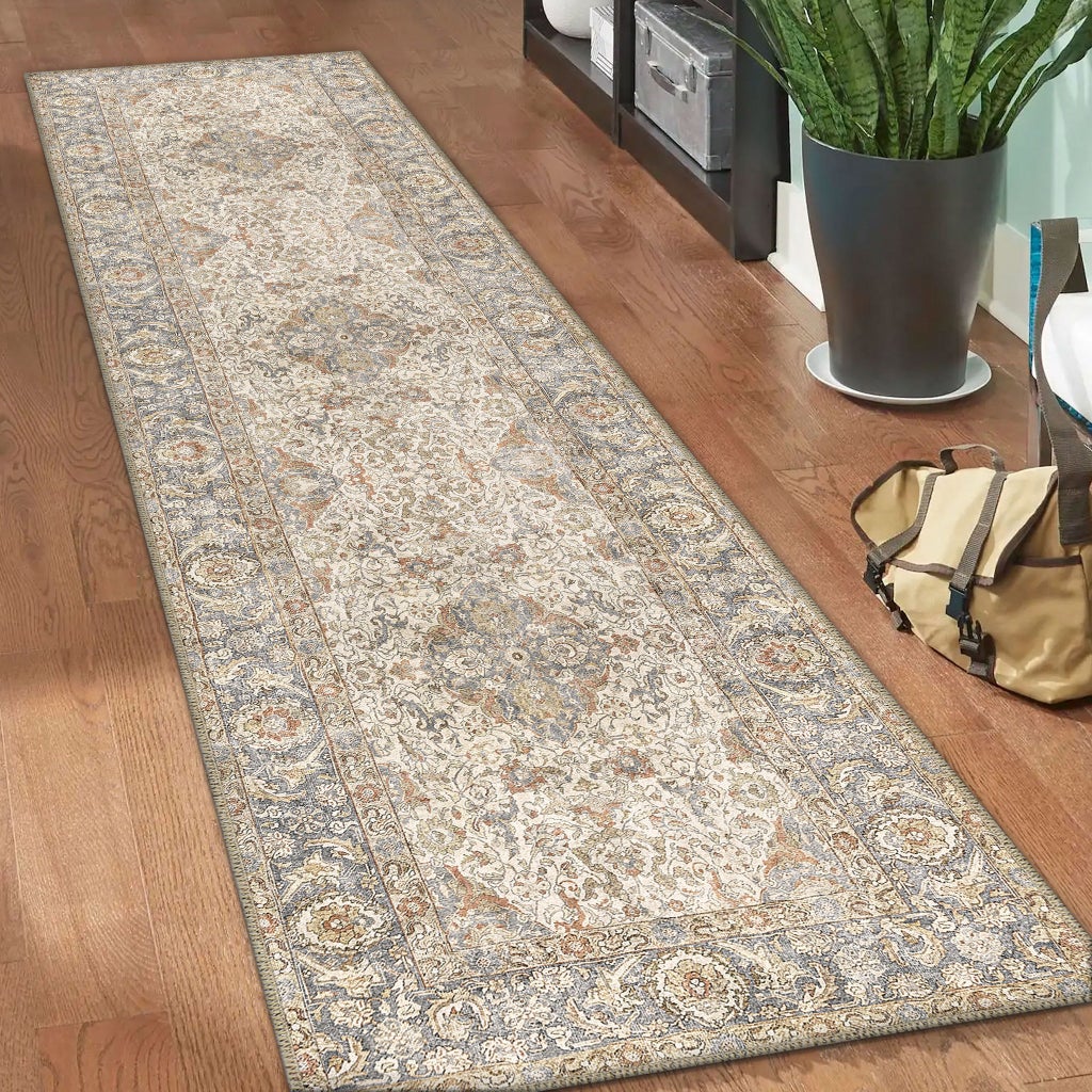 Apache Chenille Runner Rug, Rosetta Beige, 2' x 8' | Costco