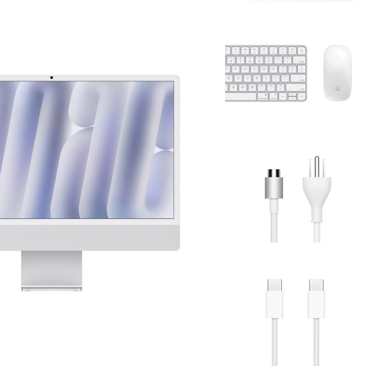 iMac All-in-One Desktop Computer (24-inch) - Apple M4 chip, Built