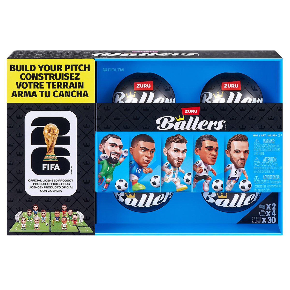ZURU FIFA BALLERS-SERIES 1 4 PACK
