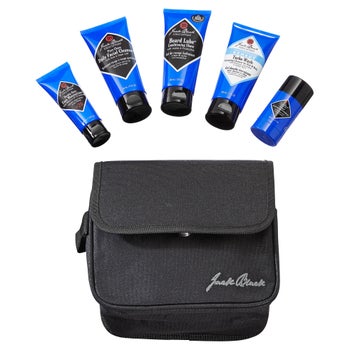 jack black men's travel bag Skellington Face 22.5" Carry-On Luggage Turbo Wash Energizing Cleanser for Hair The Jetsetter Bestsellers and Travel