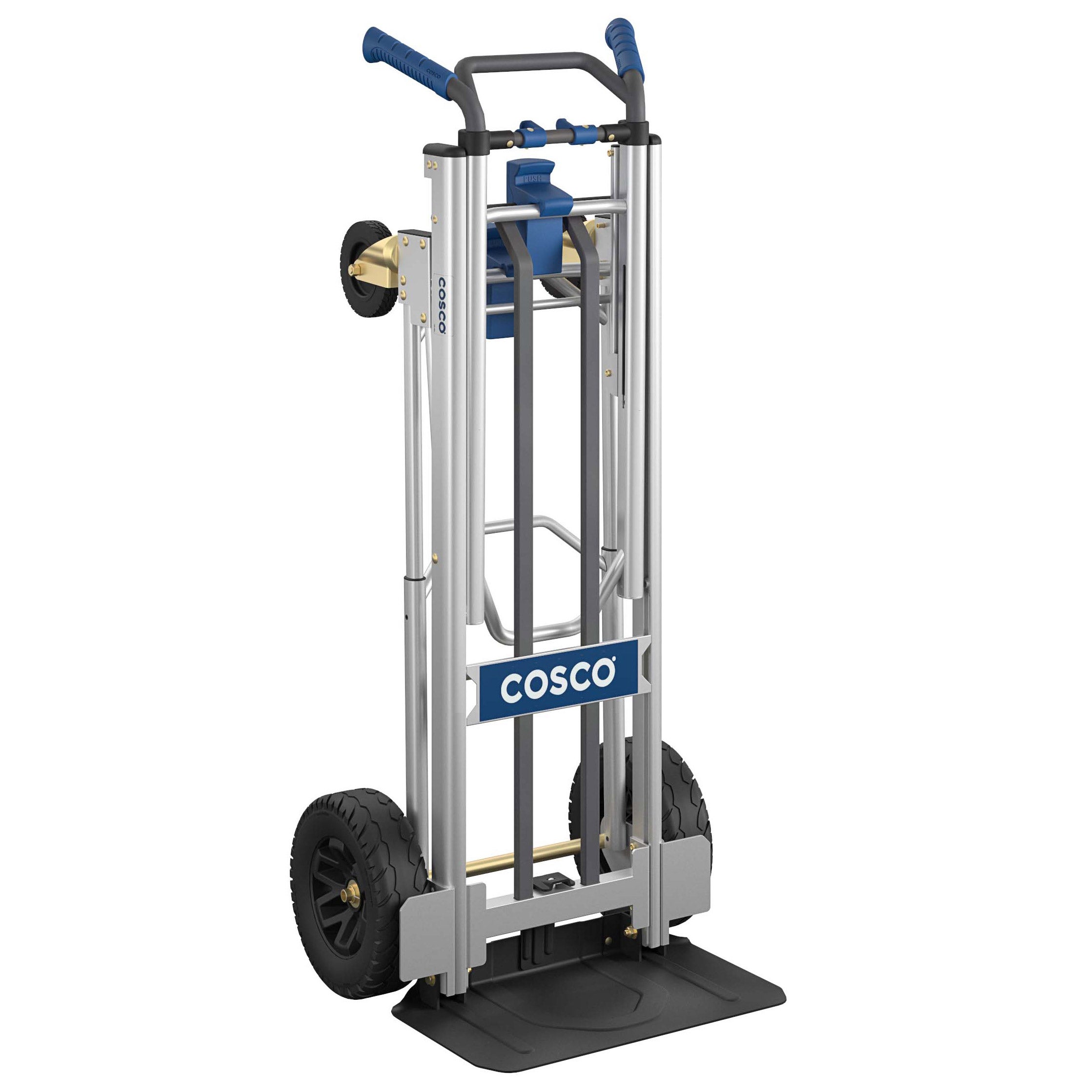 COSCO 5 in 1 Convertible Hand Truck with 3 Position Extendable Handle
