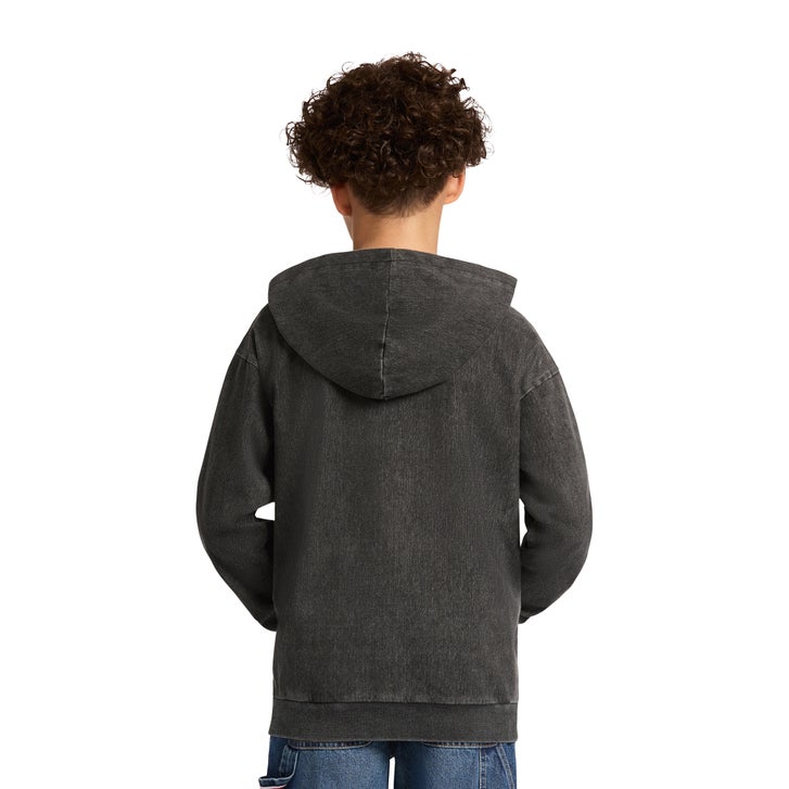 TΣist Denim × Sweat Blend Hoodie/black Calvin Klein Kids' Denim Zip Hoodie | Costco