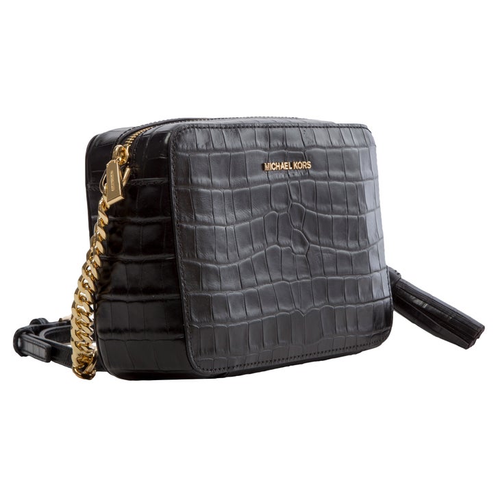 Michael Kors Medium Camera Bag, Black | Costco