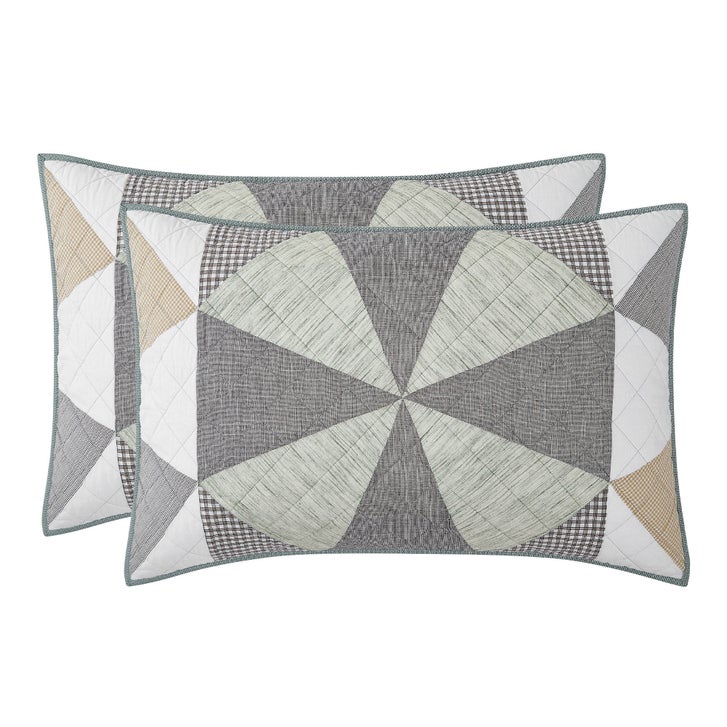 Origami Pieced Prairie Patchwork 3-piece Quilt Set | Costco